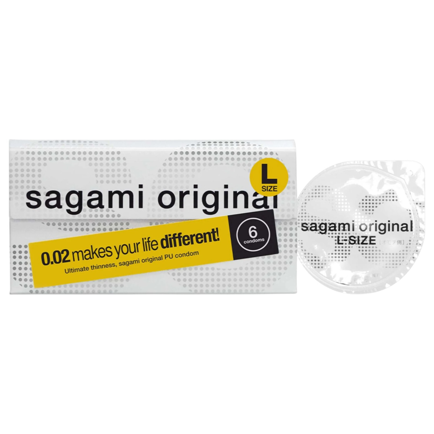 Sagami Original 0.02 L - kondom - 58mm (6 ks)