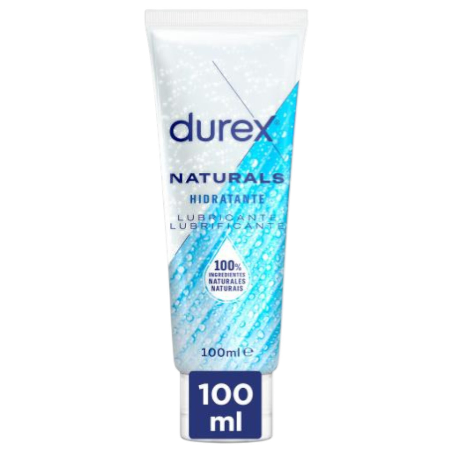Durex Natural - zvlhčující, vodní lubrikant (100 ml)