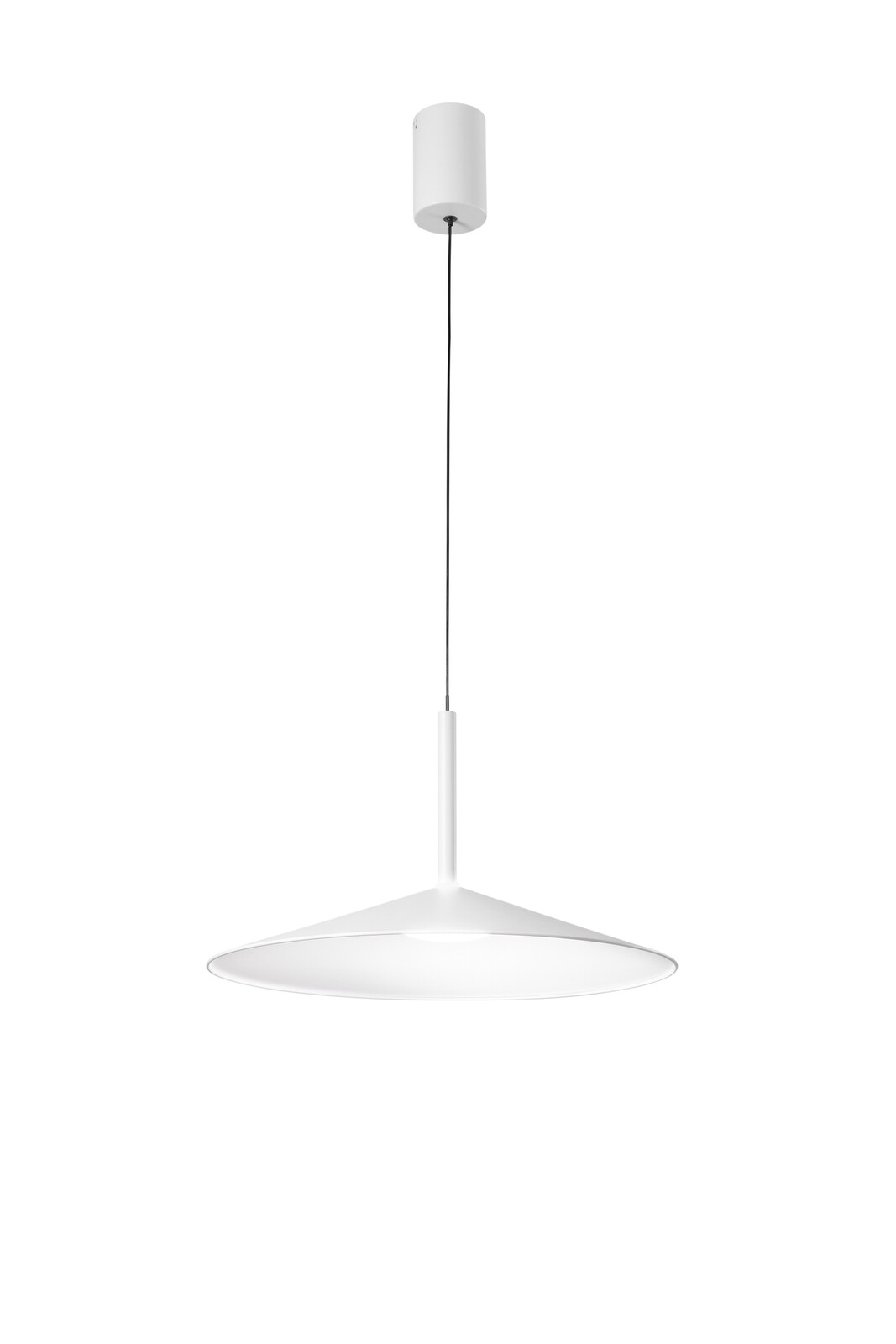 FANEUROPE Závěsné LED svítidlo Khan (bílá), 18 W, CCT 2700 / 3500 K, 48 x 200cm