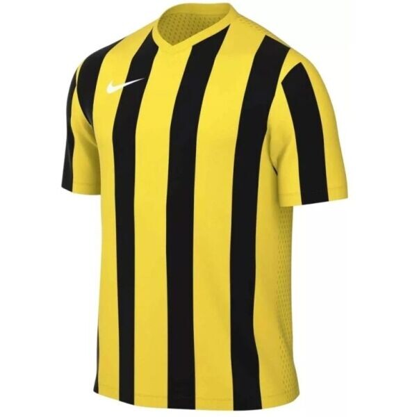 Nike M NK DF STRIPPED JERSEY Pánský fotbalový dres, žlutá, velikost XXL