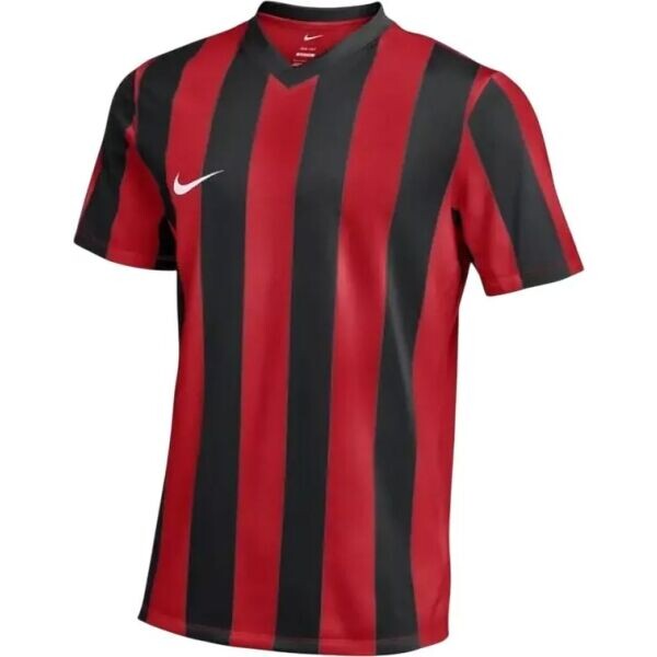 Nike NK DF STRIPPED JERSEY JR Dětský dres, červená, velikost