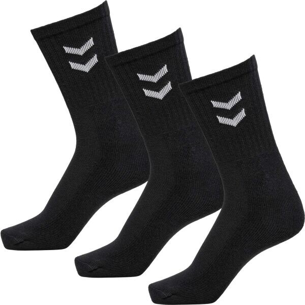 Hummel 3-PACK BASIC SOCK Ponožky, černá, velikost