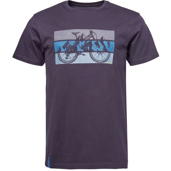 LOAP BRUM Pánské tričko, tmavě modrá, velikost