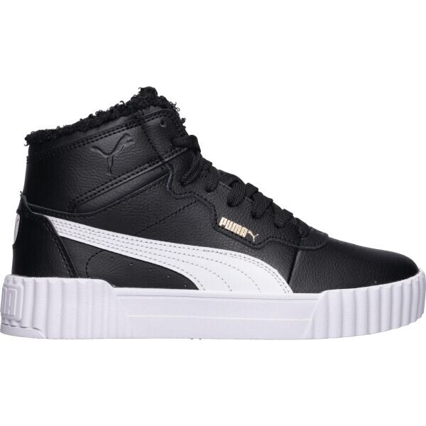 Puma CARINA 3.0 MID WINTR JR Dětské zimní tenisky, černá, velikost 37