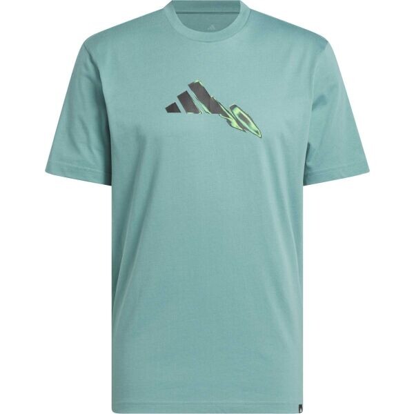 adidas M LIGHT MVMT TEE Pánské tričko, zelená, velikost