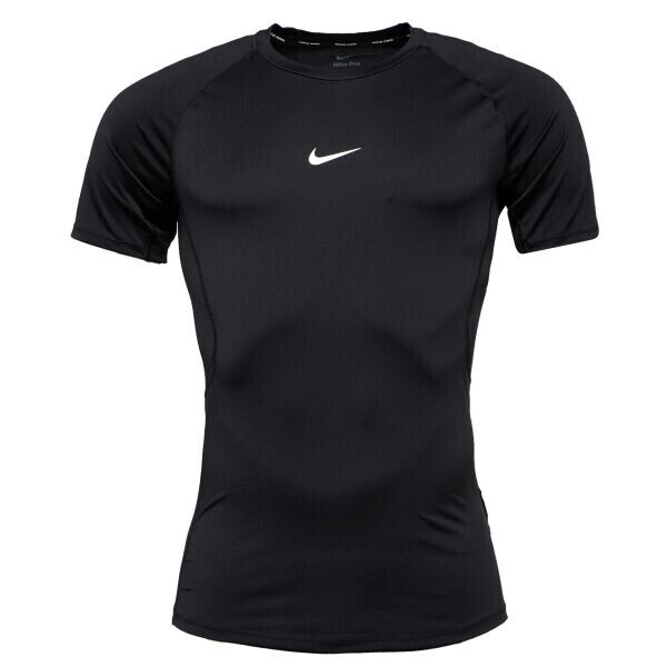 Nike M NP DF TIGHT TOP SS Pánské tréninkové tričko, černá, velikost