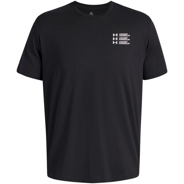 Under Armour TRIPLE STACK Pánské triko, černá, velikost