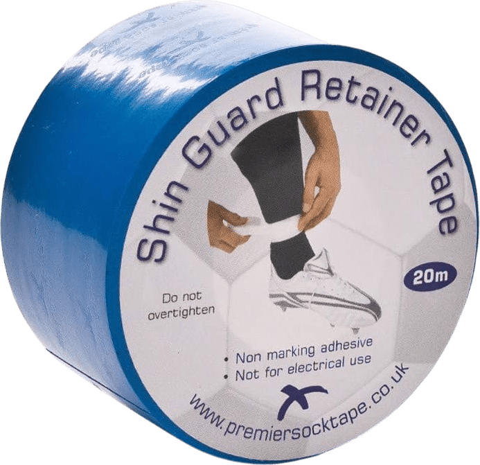 Tejpovací páska Premier Sock Tape SHIN GUARD RETAINER TAPE PRO ES 38mm - Sky