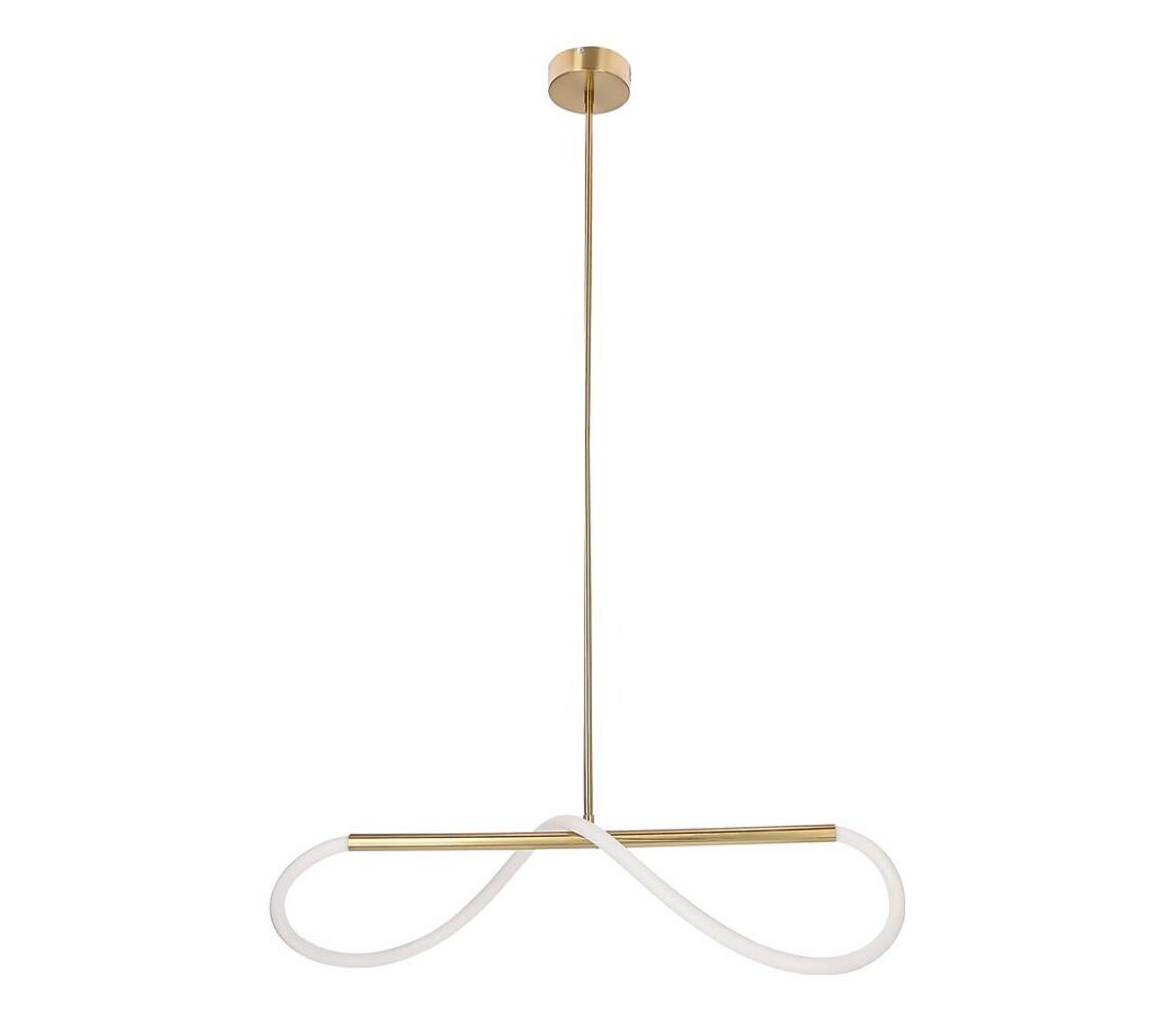 LED Lustr na lanku SUPREME LED/18W/230V 80 cm zlatá