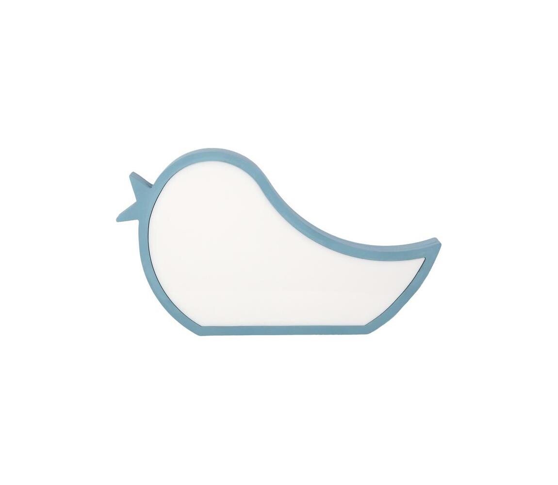 LED Dětská stolní lampa BIRD LED/12W/230V modrá