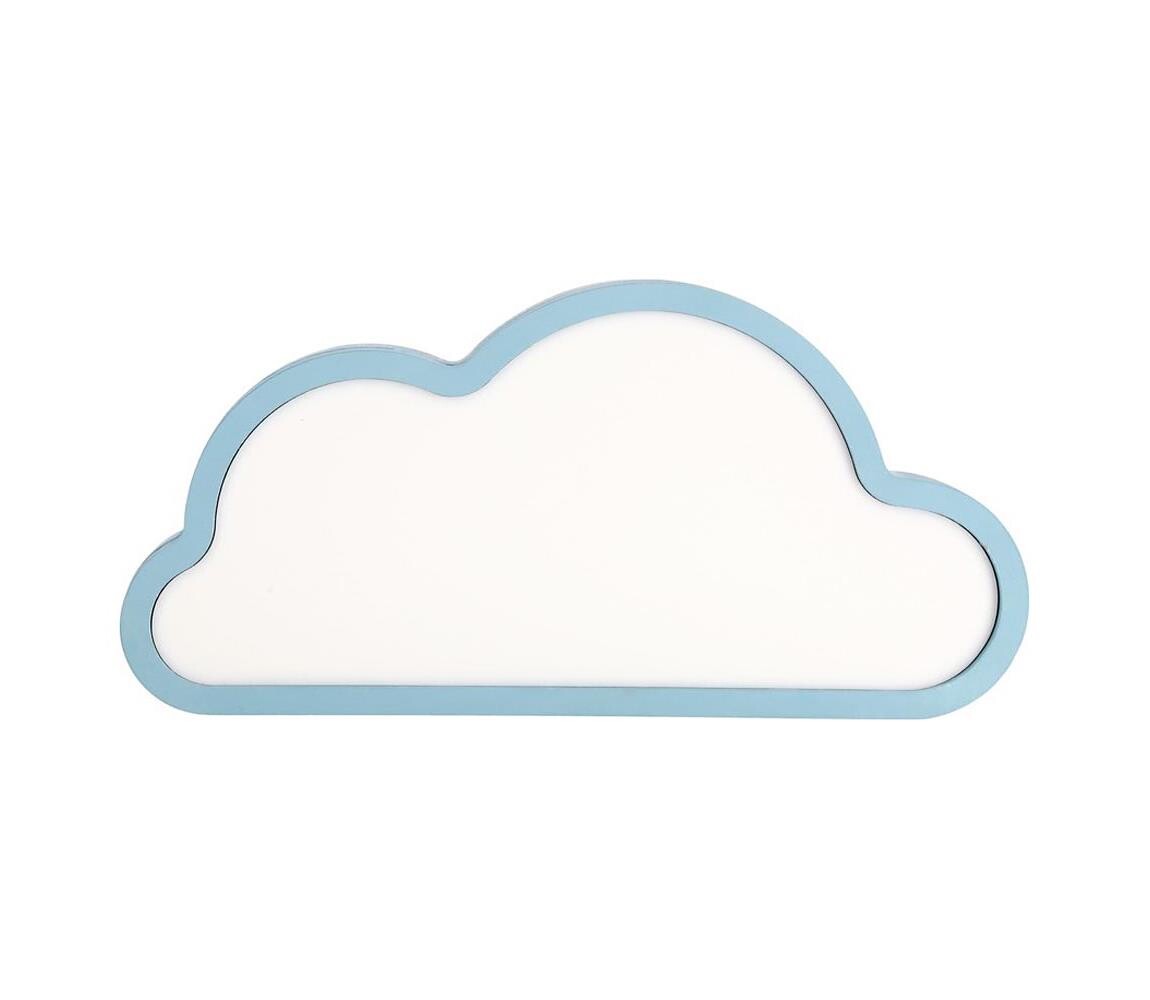 LED Dětská stolní lampa CLOUD LED/11W/230V modrá