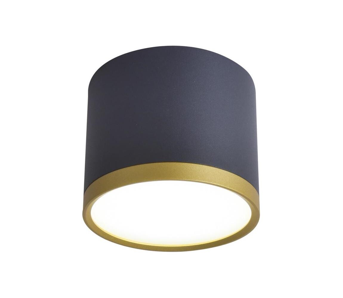 LED Bodové svítidlo TUBA LED/9W/230V černá/zlatá