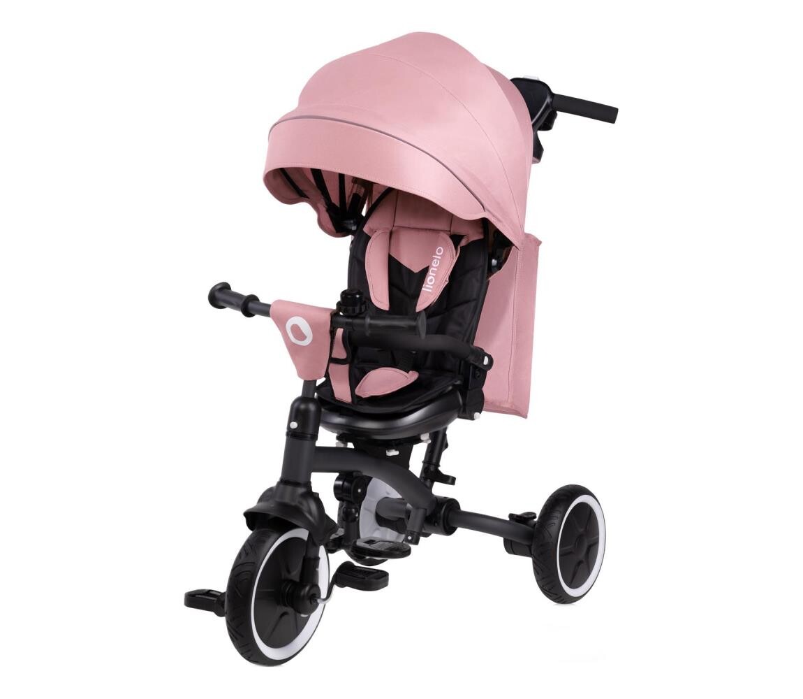 Lionelo Lionelo - Dětská tříkolka TRIS PLUS Pink Rose