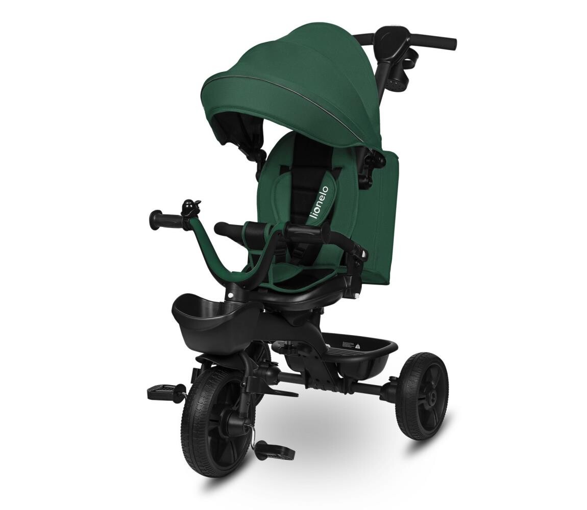 Lionelo Lionelo - Dětská tříkolka KORI Green Emerald
