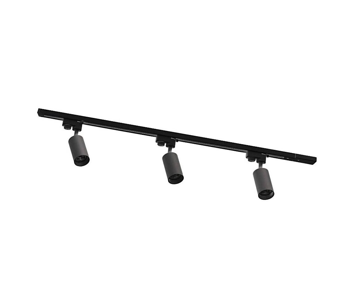 Zuma Line Zuma Line 3551 - Bodové svítidlo v lištovém systému TUBE 3xGU10/35W/230V černá
