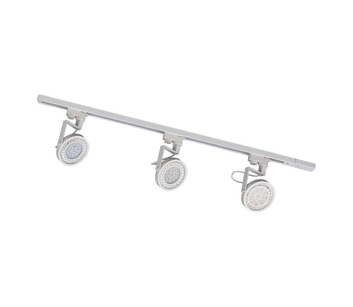 Zuma Line Zuma Line 3561 - Bodové svítidlo v lištovém systému MASTER 3xGU10/15W/230V bílá