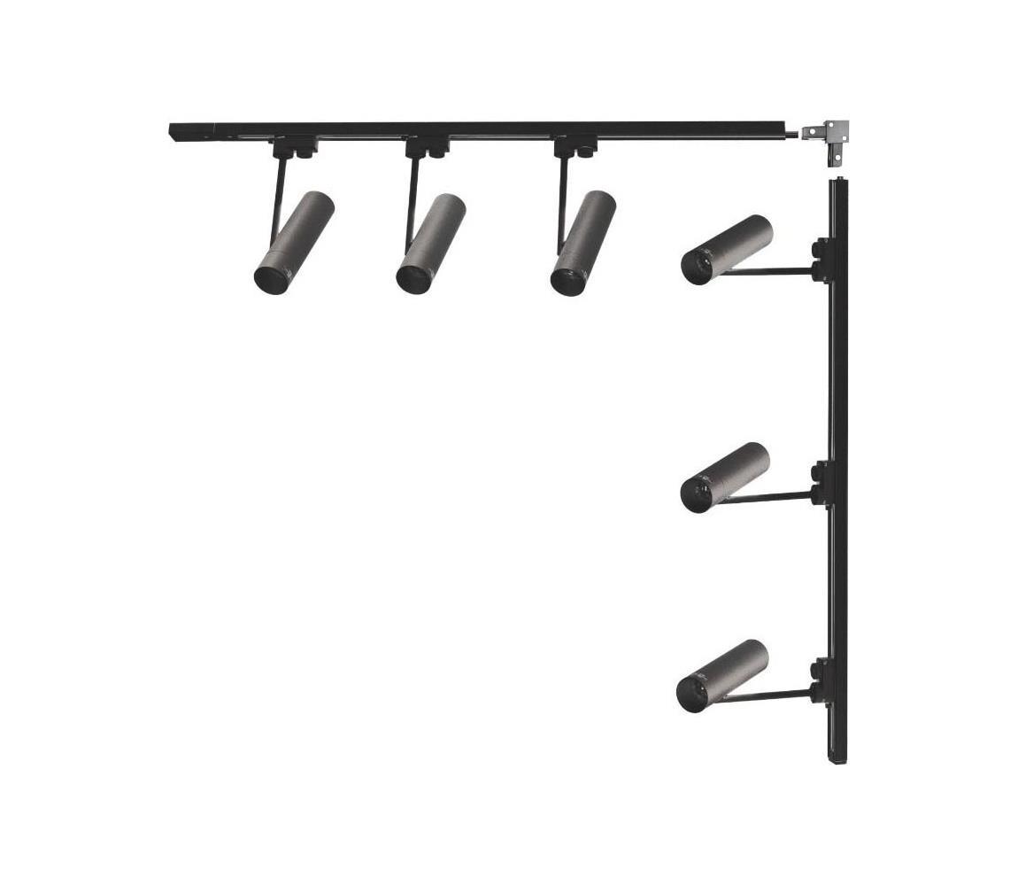 Zuma Line Zuma Line 3569 - Bodové svítidlo v lištovém systému LISA 6xGU10/35W/230V černá