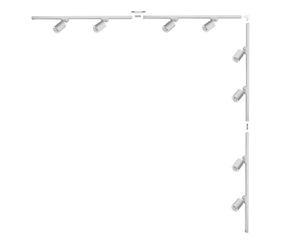 Zuma Line Zuma Line 3585 - Bodové svítidlo v lištovém systému TORE 8xGU10/35W/230V bílá