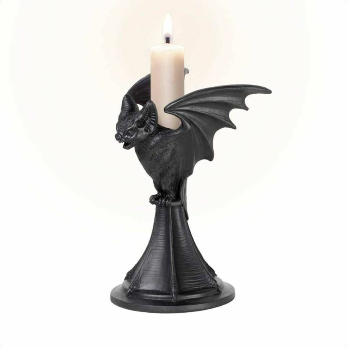 svícen (dekorace) ALCHEMY GOTHIC - Bat
