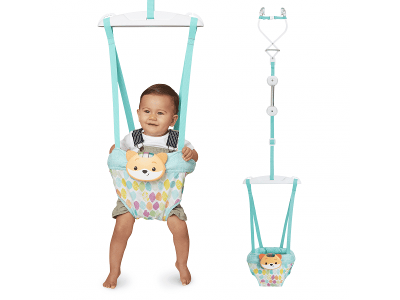 Infantino Skákadlo do dveří 2v1 Music & Lights