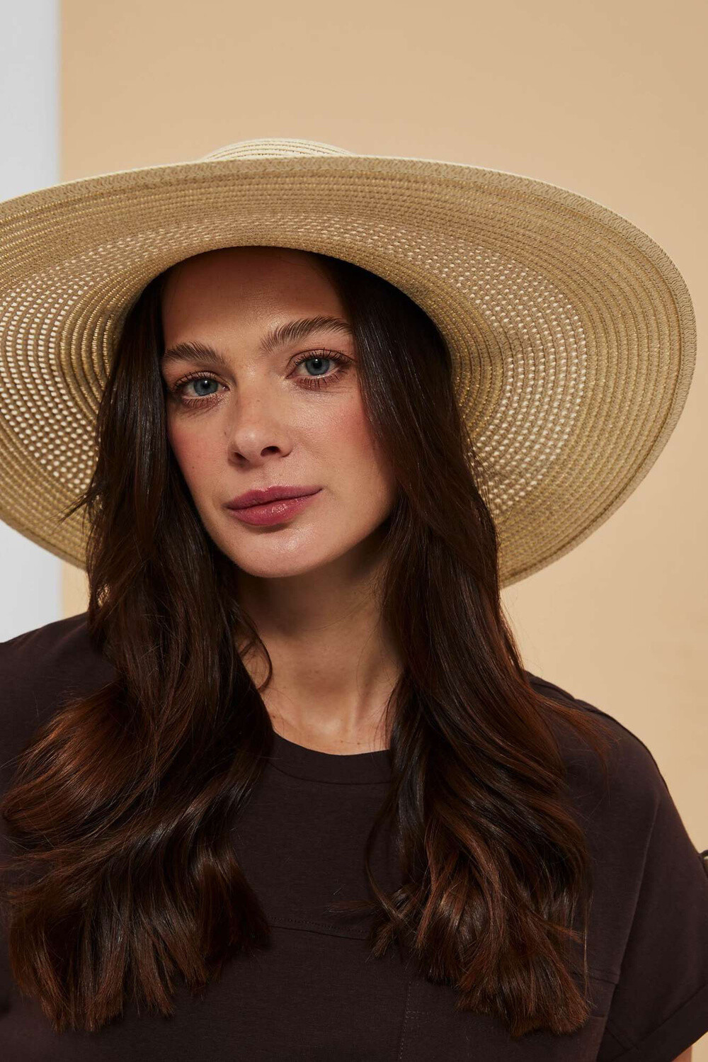 Marisse Women's Hat L-Cz-4003 L.Beige