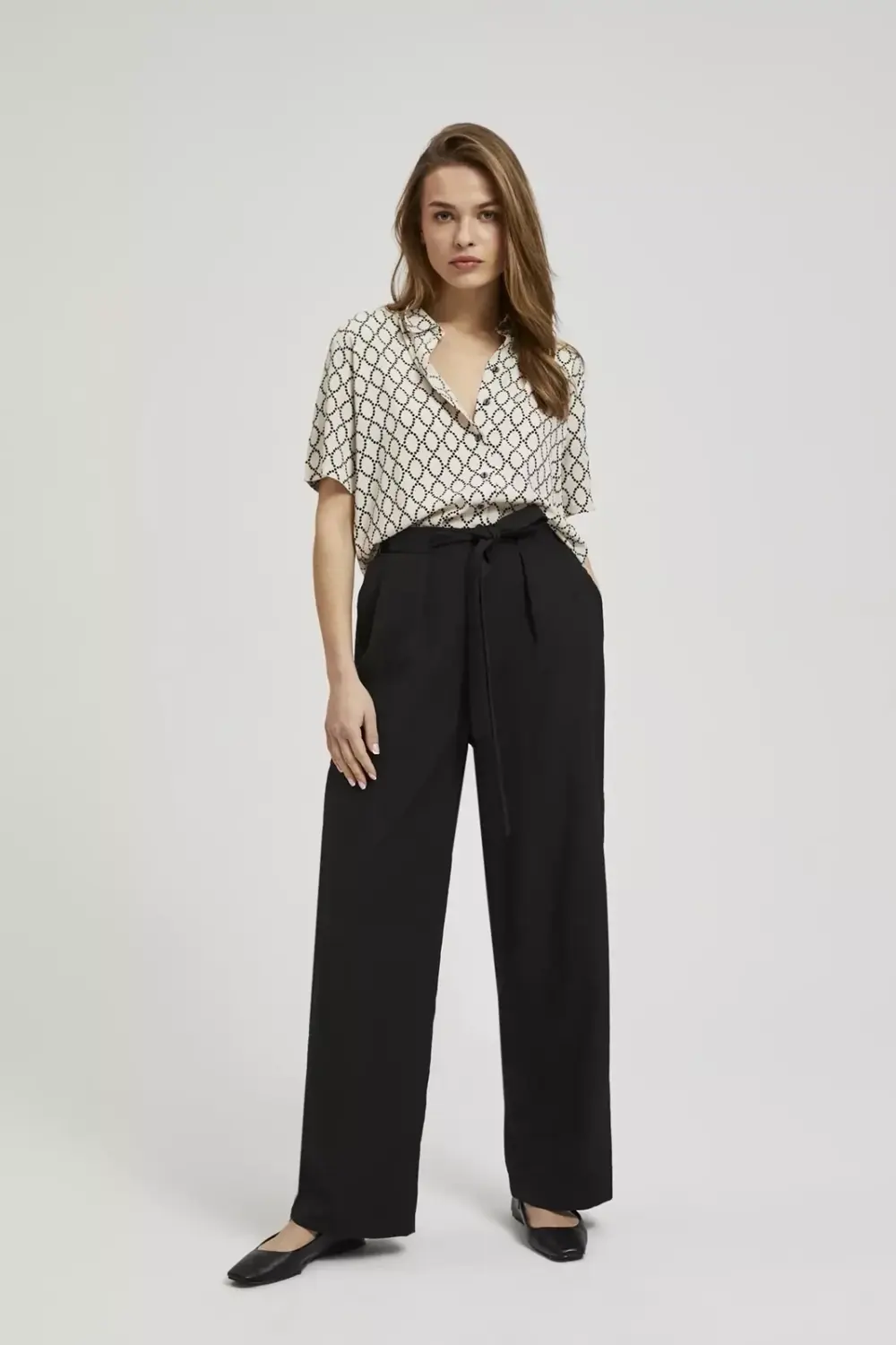Marisse Women's Trousers L-Sp-4320 Black