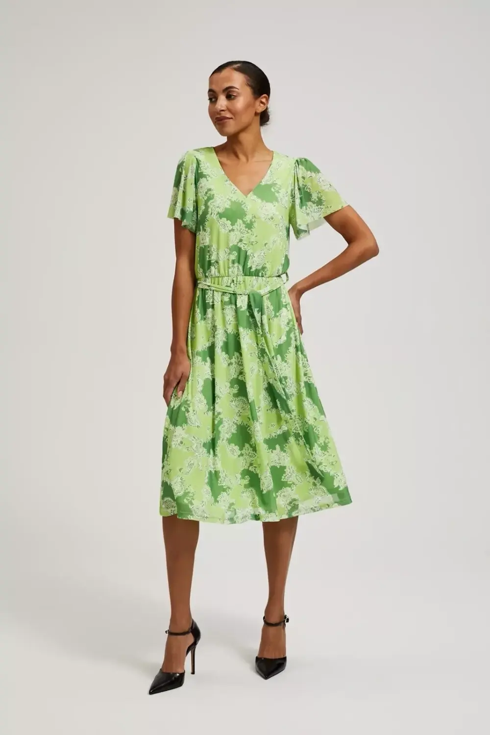 Marisse Women's Dress L-Su-4316 Green