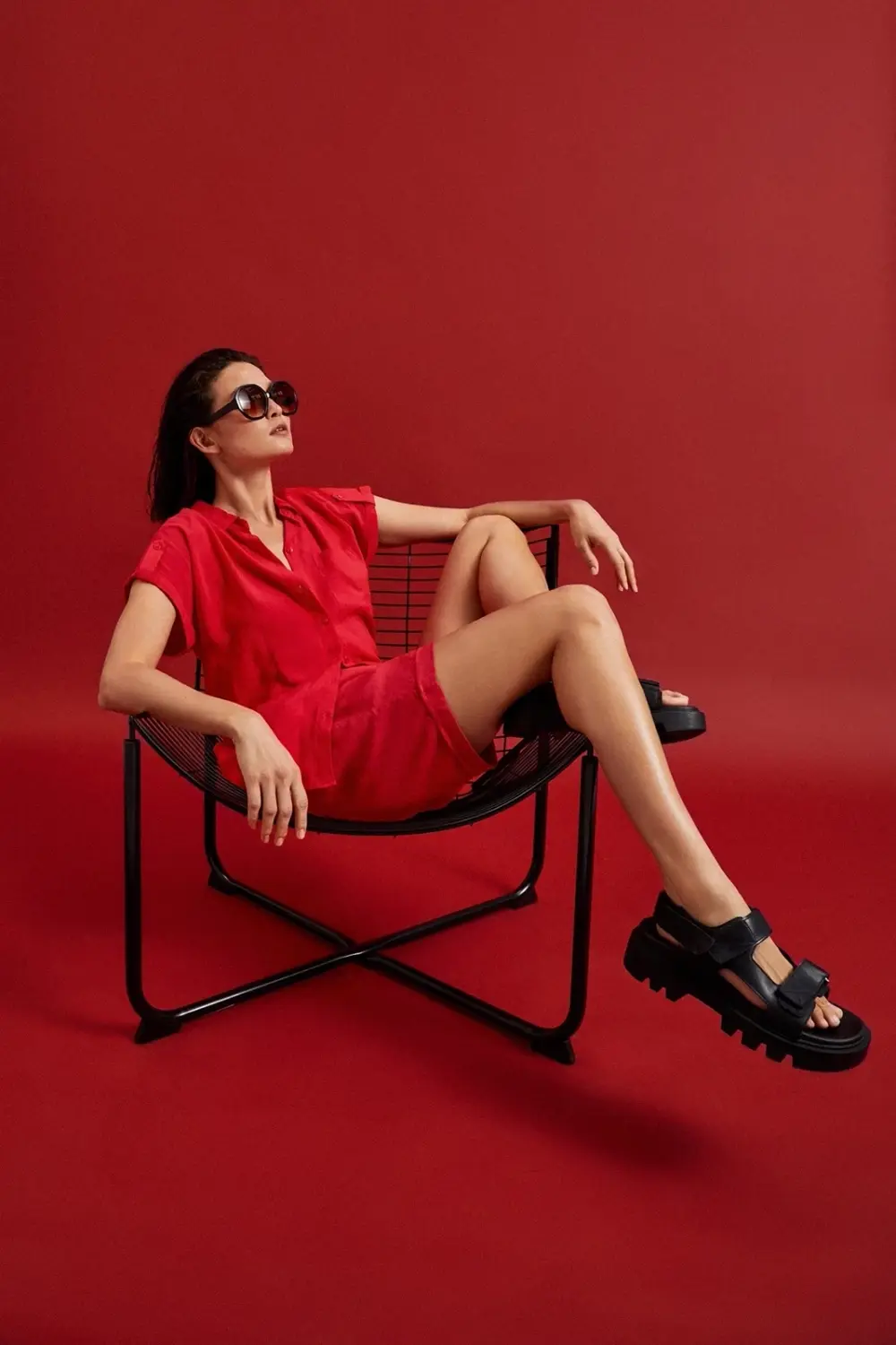 Marisse Women's Glasses L-Ok-4307 Brown