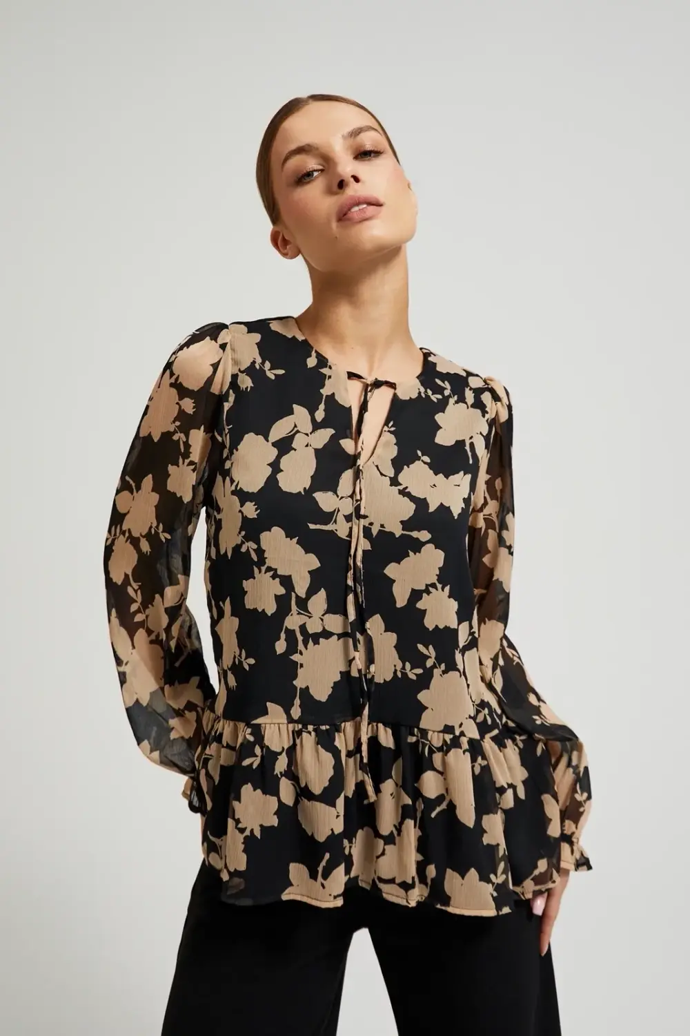 Marisse Women's Shirt Z-Ko-4519 Black