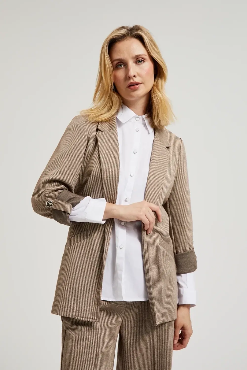Marisse Women's Jacket Z-Mr-4505 Beige