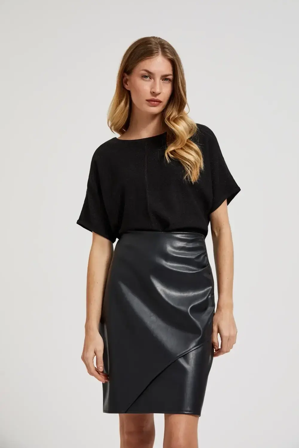 Marisse Women's Skirt Z-Sc-4511 Black