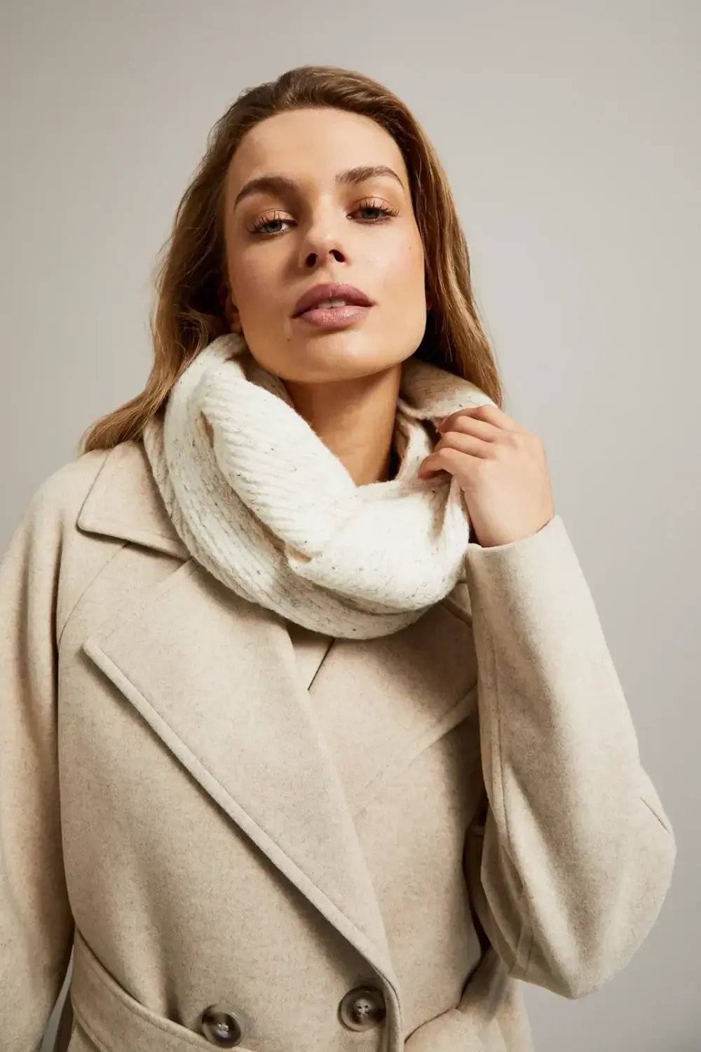 Marisse Women's Scarf Z-Sz-4512 Off White