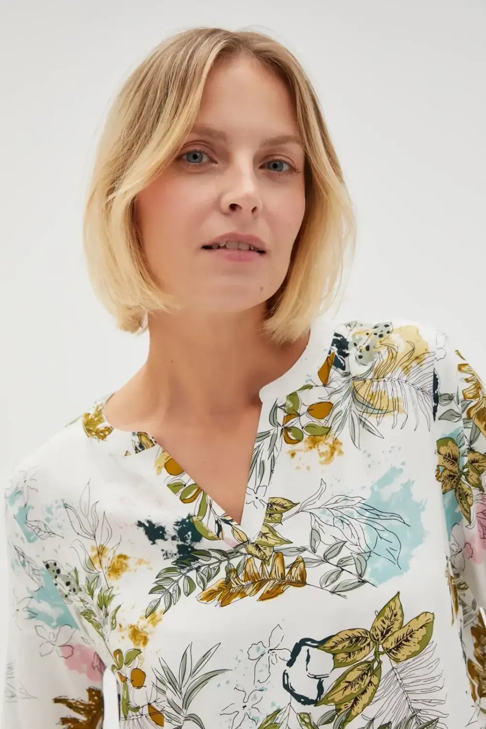 Marisse Women's Shirt L-Ko-4627 Off White