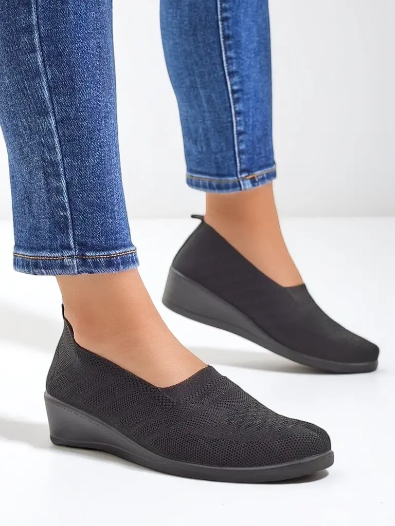 Resti Women's loafers on a low wedge Epoles