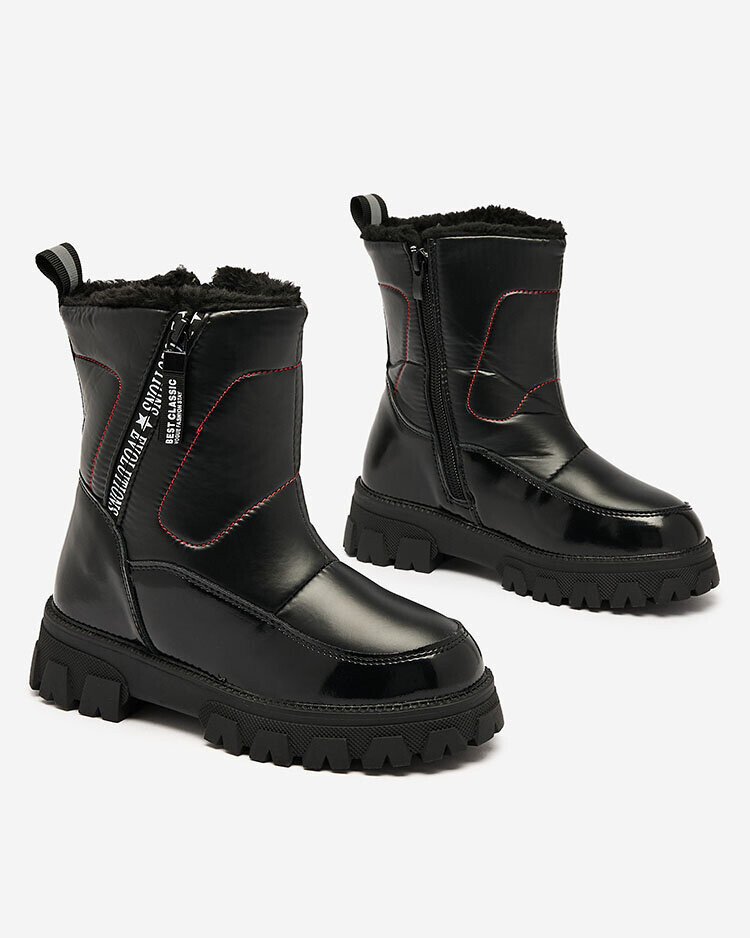 Resti Black children's insulated boots Terixis