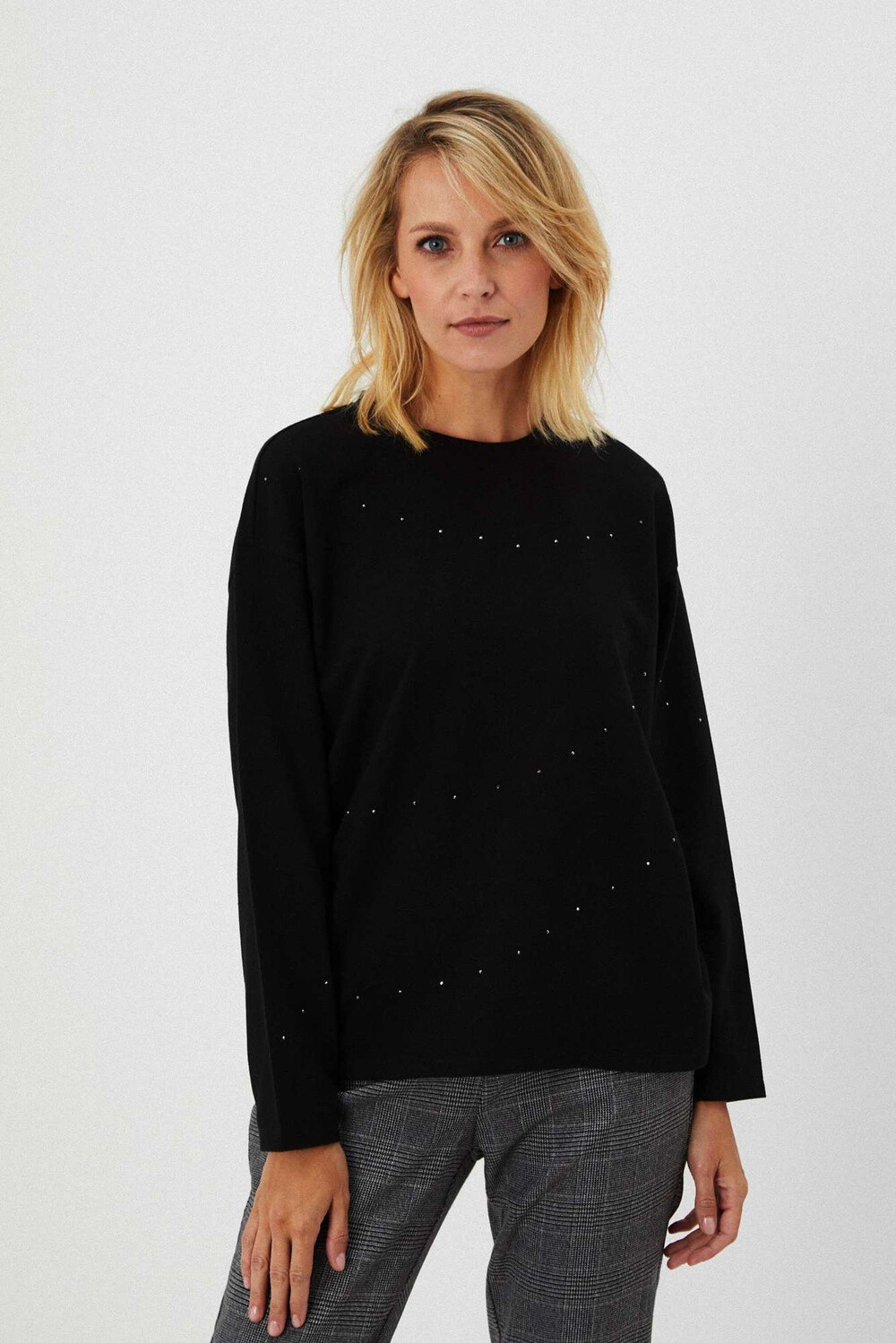 Marisse Sweatshirt Z-Bl-3620 Black