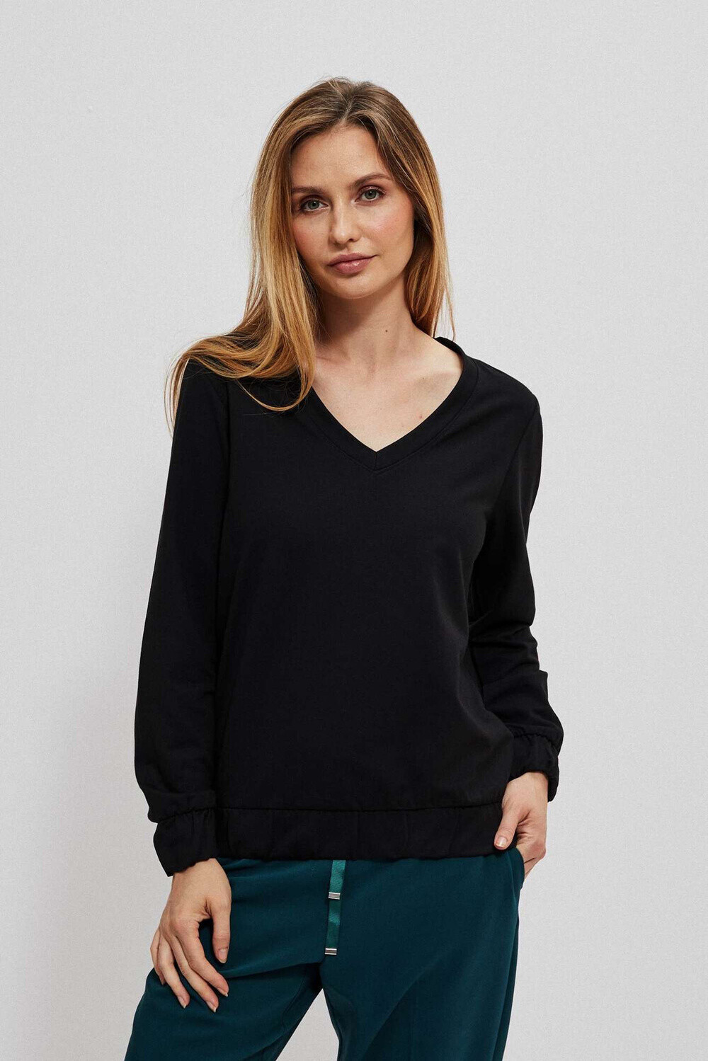 Marisse Sweatshirt Z-Bl-3621 Black
