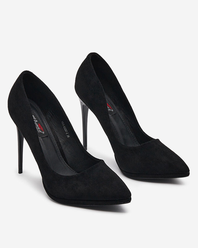 Resti Black women's pumps on a high heel Afette - Footwear