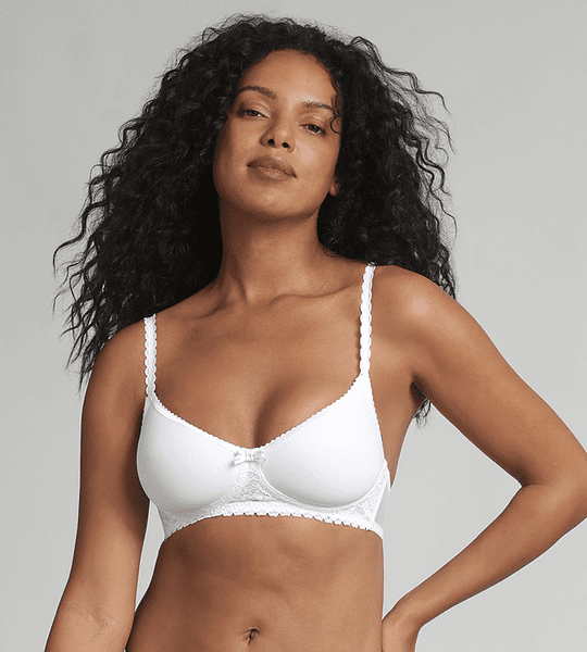 PLAYTEX WIREFREE PADDED BRA - Women's underwire bra - white
