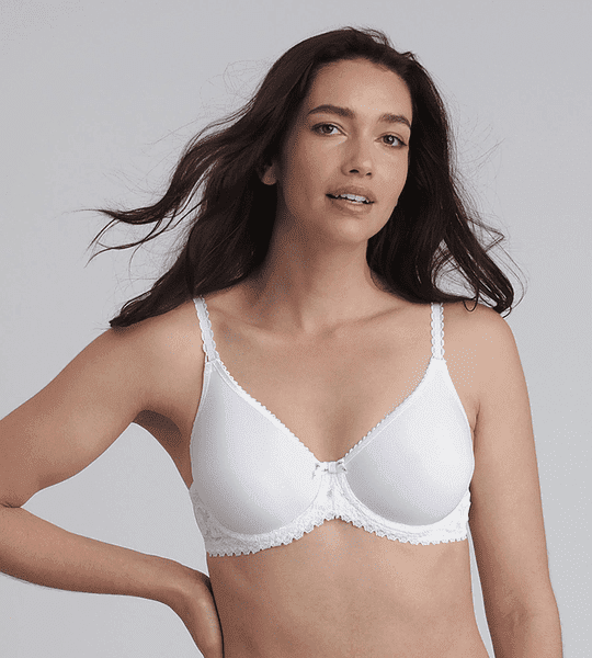 PLAYTEX UNDERWIRE PADDED BRA - Women's bra with underwire - white