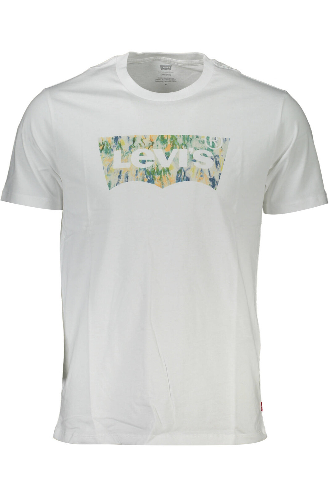 LEVI'S T-SHIRT SHORT SLEEVE MAN WHITE