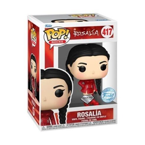 POP! Rocks: Rosalia (Bizcochito) (Red) Special Edition (Diamond Collection)