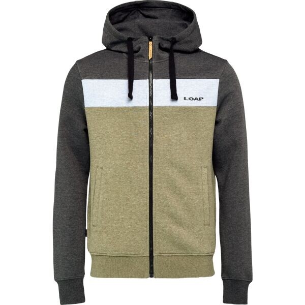 LOAP EDDIE Pánská mikina, béžová, velikost