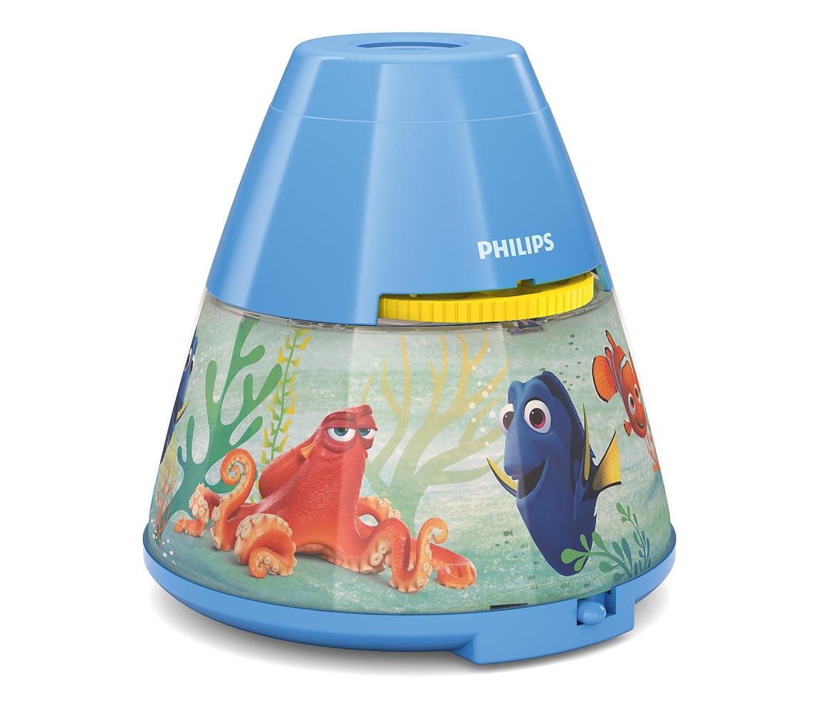 Philips 71769/90/16 - Dětský projektor DISNEY FINDING DORY LED/0,1W/3xAAA