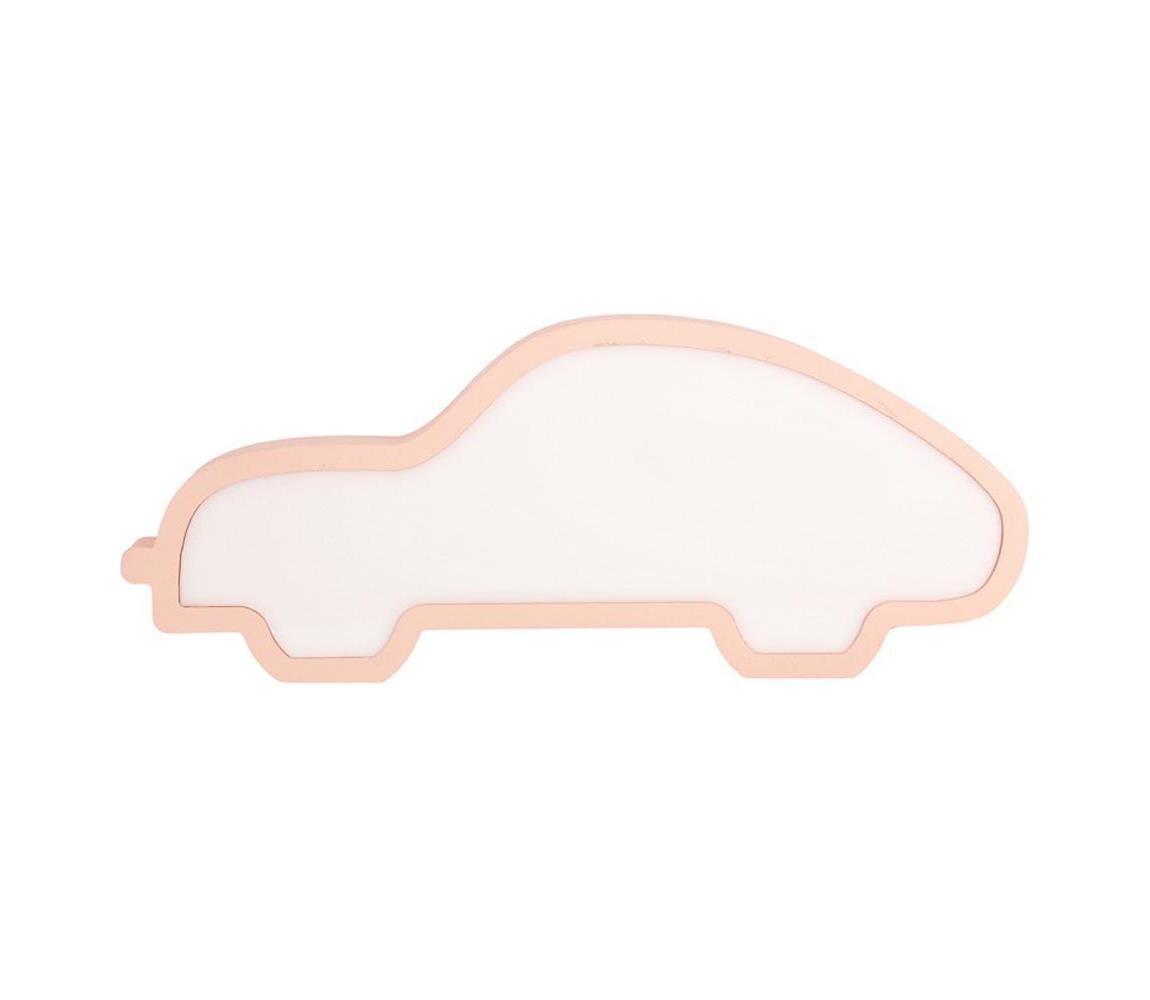 LED Dětská stolní lampa CAR LED/11W/230V růžová