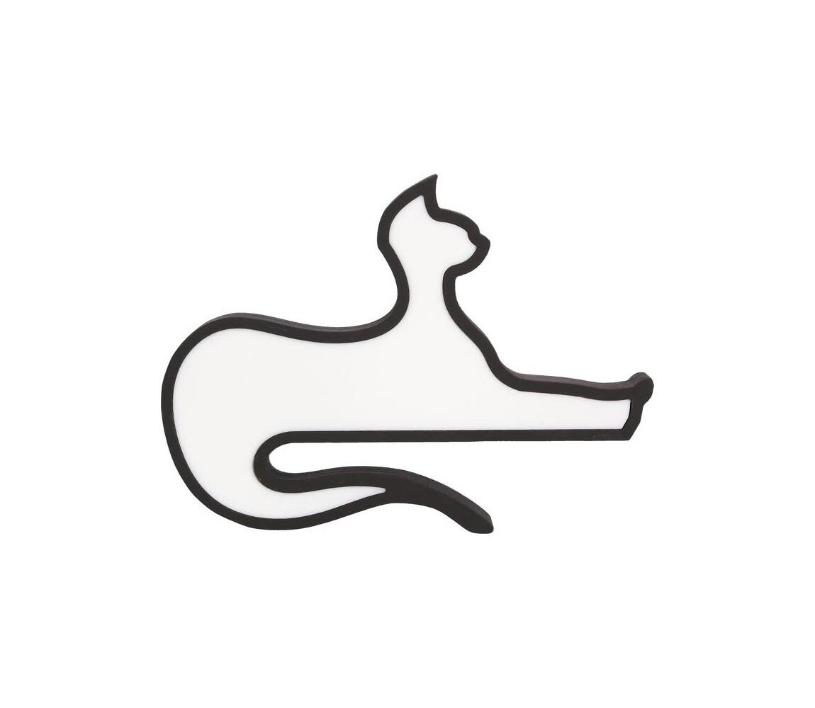 LED Dětská stolní lampa CAT LED/13W/230V černá