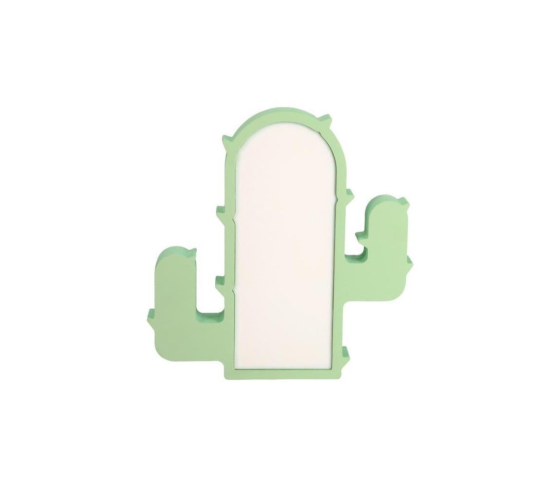 LED Dětská stolní lampa CACTUS LED/10W/230V zelená