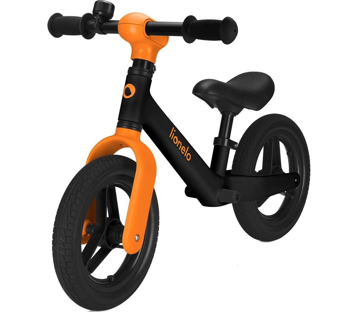 Lionelo Lionelo - Odrážedlo TONI Black Orange