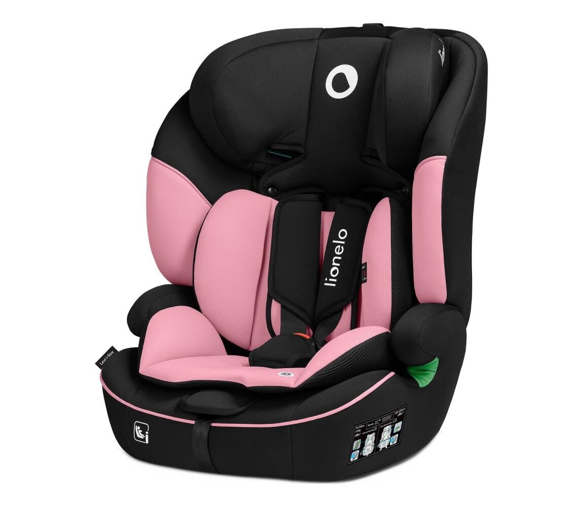 Lionelo Lionelo - Autosedačka LEVI i-Size 76-150 cm Pink Baby