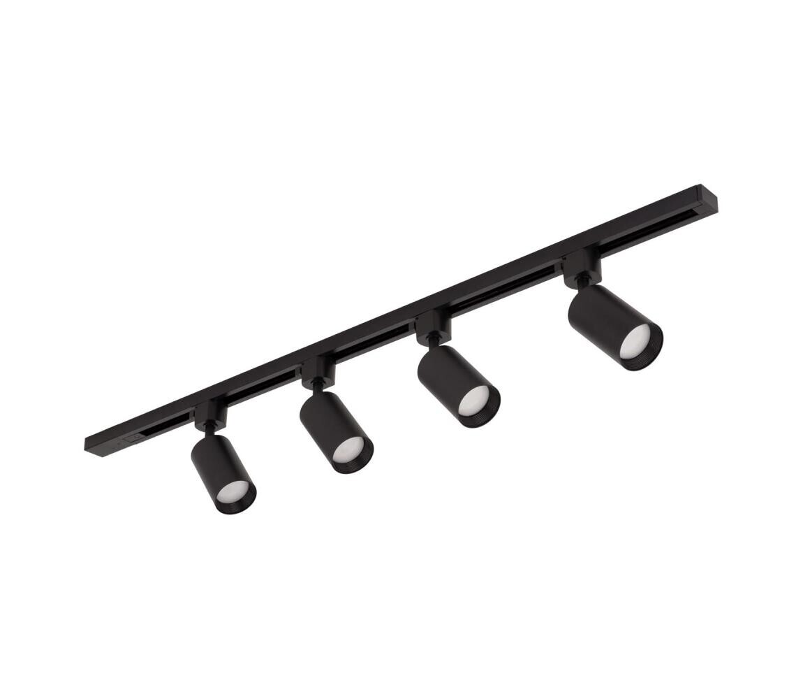Bodové svítidlo v lištovém systému TRACER 4xGU10/10W/230V 1 m černá